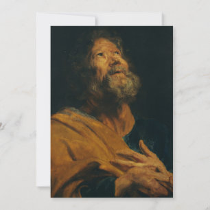Der Heilige Petrus von Antoon van Dyck Einladung