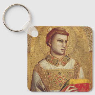 Der Heilige Stephanus von Giotto Schlüsselanhänger