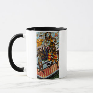 Der heilige Thomas von Canterbury, der mutige Erzb Tasse