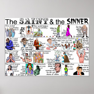 Der Heilige und der Sinner Poster