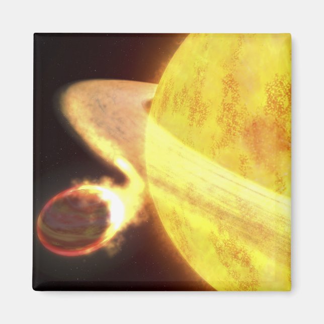 Der heißeste bekannte Planet der Milchstraße Magnet (Vorne)