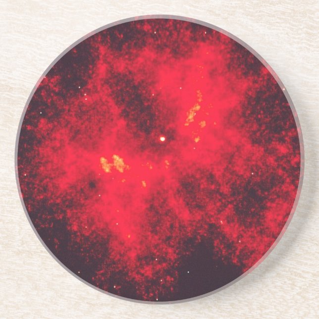 Der heißeste bekannte Star NGC 2440 Nucleus Sandstein Untersetzer (Vorne)