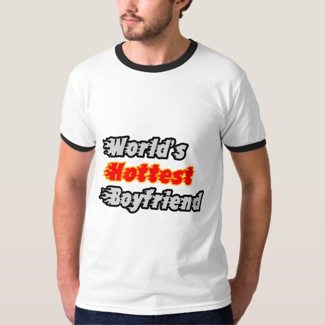 Der heißeste Freund der Welt T-Shirt (Vorderseite)