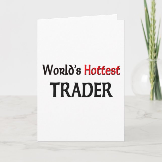 Der heißeste Händler der Welt Karte (Vorderseite)