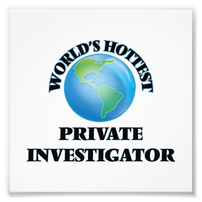 Der heißeste private Ermittler der Welt Fotodruck (Vorne)