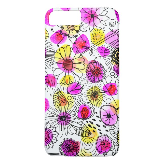 Der helle Material-Handy-Fall (iPhone/Android) Case-Mate iPhone Hülle (Rückseite)