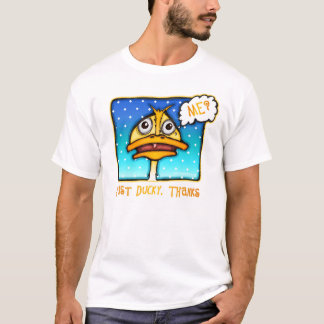 Der helle T - Shirt der Männer - gerade DUCKY Dank
