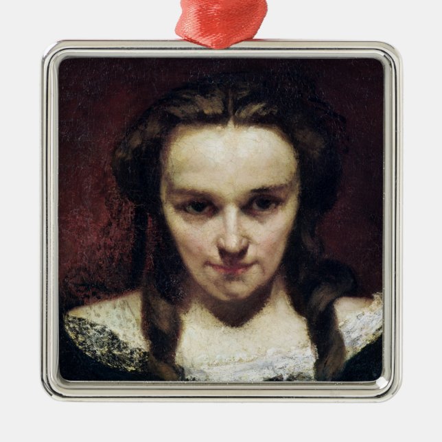 Der Hellseher oder, der Sleepwalker, c.1865 Ornament Aus Metall (Vorne)