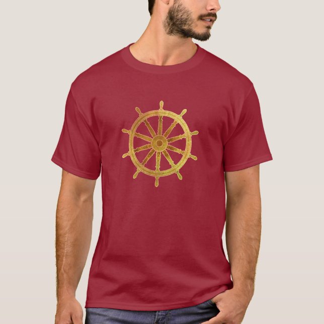 Der Helm des Schiffs T-Shirt (Vorderseite)