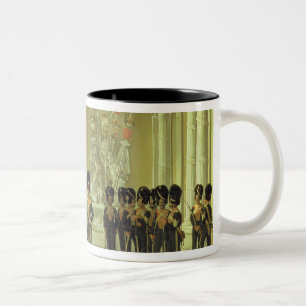 Der heraldische Hall im Winter-Palast, St. Zweifarbige Tasse