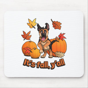 Der Herbst-Berg-Welpe Mousepad