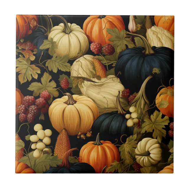 Der Herbst der Saison Fliese (Vorderseite)