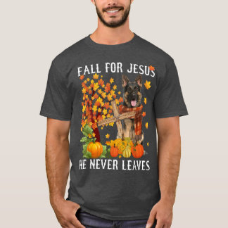 Der Herbst des Deutschen Hirten für Jesus, den er T-Shirt