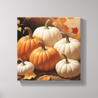 Der Herbst: Eine Symphonie der Pumpkins-Leinwand