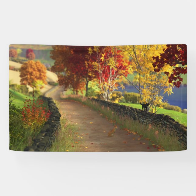 Der Herbst im Glen-Banner Banner (Horizontal)