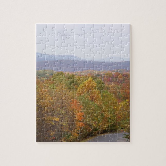 Der Herbst im Jigsaw-Puzzle (Vertikal)