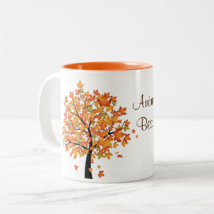 Der Herbst ist eine schöne Tasse