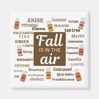 Der Herbst Ist In Der Luft Essential Oil Magnet