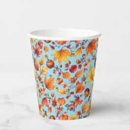 Der Herbst ist in der Luft Pappbecher