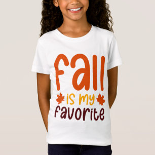 Der Herbst ist mein Favorit - Cozy Autumn Zitat De T-Shirt