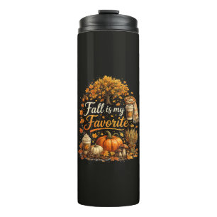 Der Herbst ist mein Lieblings- gemütlicher Herbst Thermosbecher
