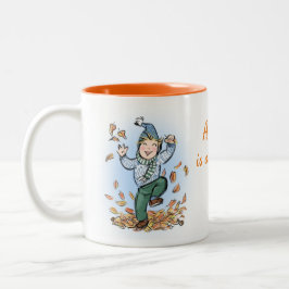 Der Herbst ist phantastisch! Tasse der Kinder