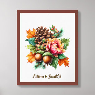 Der Herbst ist schön Poster