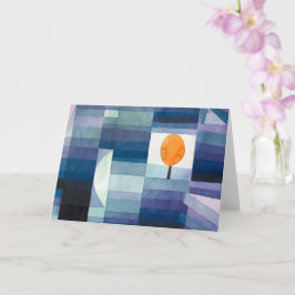 Der Herbstbote - Paul Klee - Moderne Kunst Karte