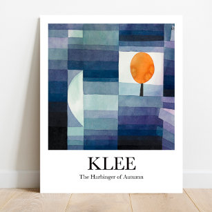 Der Herbstbote von Paul Klee Poster