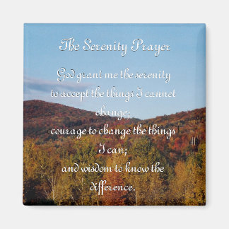 Der Herbstmagnet für das Stille Gebet Magnet