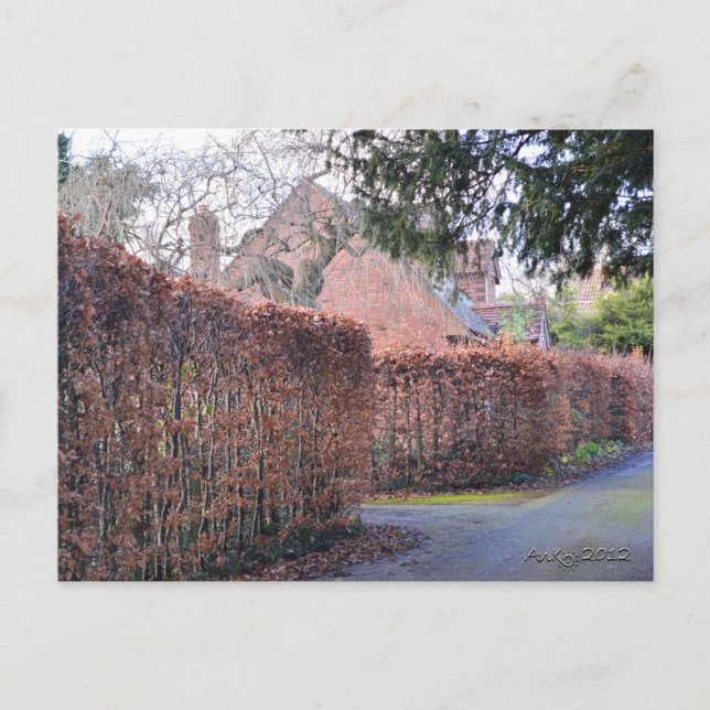 Der Herbsttag Postkarte (Vorderseite)