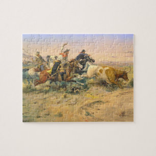 Der Herdenverlassende Cowboy Wranglers C Russell 1