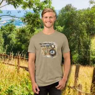 Der Herr allein Christlicher Kompass Tri-Blend Shirt