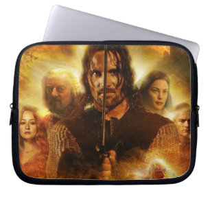 DER HERR DER RINGE: ROTK Aragorn Movie Poster Laptopschutzhülle