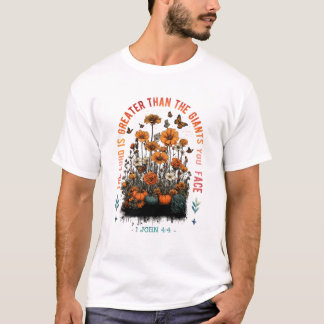 Der Herr ist größer als die Giganten, denen du geg T-Shirt