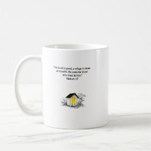Der Herr ist gut - Nahum 1:7 Kaffeetasse