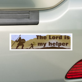 Der Herr ist mein Helfer (NWO) Autoaufkleber