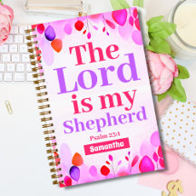 Der Herr ist mein Hirte Christlich Girl Journal
