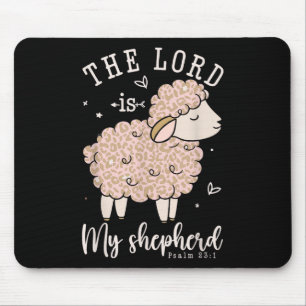 Der Herr ist mein Hirte Gebet Christlichen Schafs Mousepad