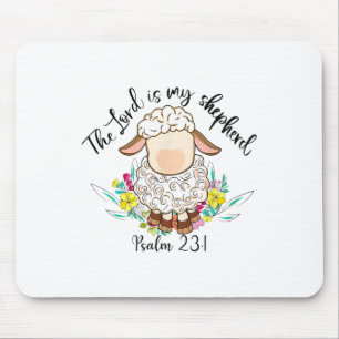 Der Herr ist mein Hirte Herrengebet Christliches O Mousepad