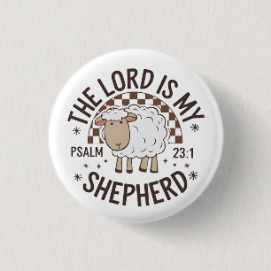 Der Herr ist mein Hirte Jesus Erntedankfest Button