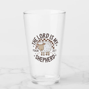 Der Herr ist mein Hirte Jesus Erntedankfest Glas
