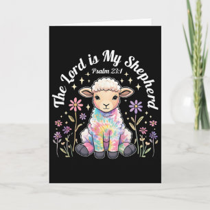 Der Herr ist mein Hirte Ostern Christlicher Glaube Karte