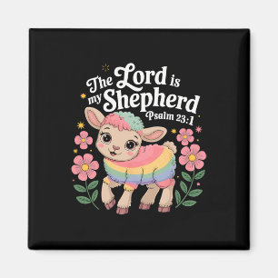 Der Herr ist mein Hirte Ostern Christlicher Glaube Magnet