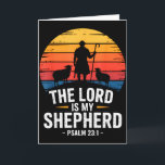 Der Herr ist mein Hirte Psalm 23_1 Bibelvers  Karte<br><div class="desc">Der Herr ist mein Hirte Psalm 23_1 Bibelvers</div>