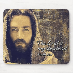 Der Herr ist mein Hirte Psalm 23:1 Mousepad