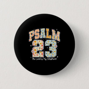 Der Herr ist mein Hirte Psalm 23 Christliche Bibel Button