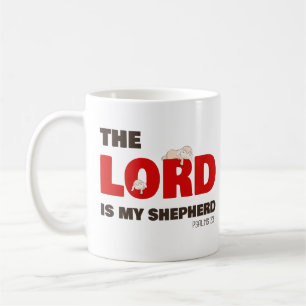 Der Herr ist mein Hirte Psalmen 23 Christlicher Gl Kaffeetasse