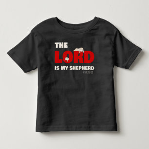 Der Herr ist mein Hirte Psalmen 23 Christlicher Gl Kleinkind T-shirt