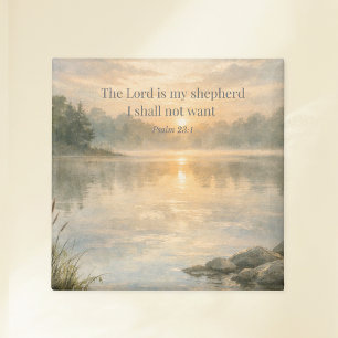 Der Herr ist mein Hirte Schrift Psalm 23:1 Glaube Magnet
